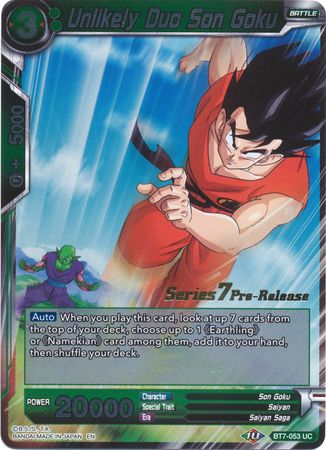 Unlikely Duo Son Goku (BT7-053_PR) [Assault of the Saiyans Prerelease Promos] | Red Riot Games CA