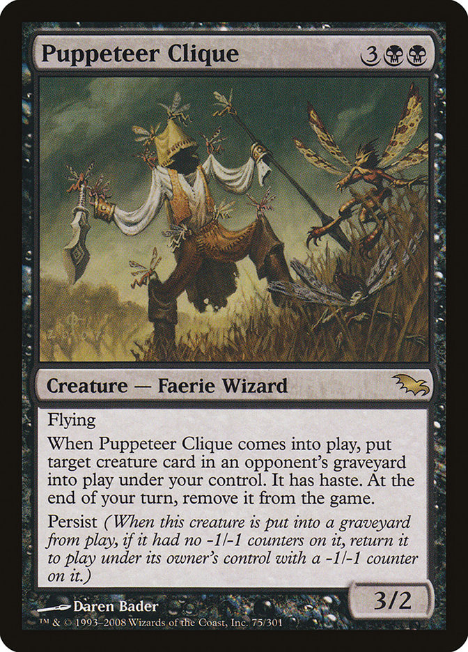 Puppeteer Clique [Shadowmoor] | Red Riot Games CA