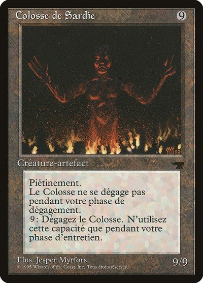 Colossus of Sardia (French) - "Colosse de Sardie" [Renaissance] | Red Riot Games CA