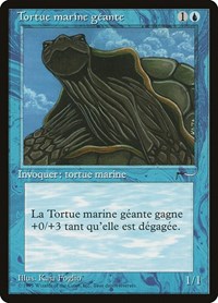 Giant Tortoise (French) - "Tortue marine geante" [Renaissance] | Red Riot Games CA