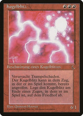 Ball Lightning (German) - "Kugelblitz" [Renaissance] | Red Riot Games CA