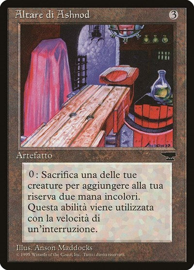 Ashnod's Altar (Italian) - "Altare di Ashnod" [Rinascimento] | Red Riot Games CA