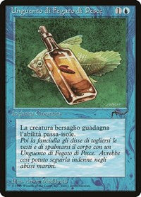 Fishliver Oil (Italian) "Unguento di Fegato di Pesce" [Rinascimento] | Red Riot Games CA