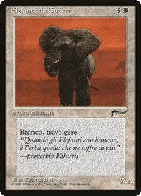 War Elephant (Italian) - "Elefante da Guerra" [Rinascimento] | Red Riot Games CA