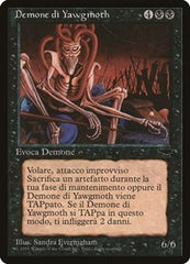 Yawgmoth Demon (Italian) [Rinascimento] | Red Riot Games CA