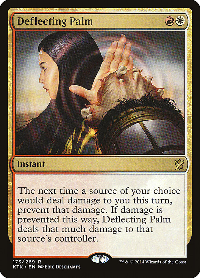 Deflecting Palm [Khans of Tarkir] | Red Riot Games CA