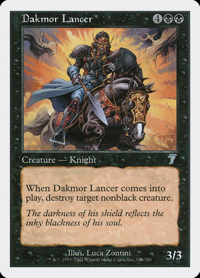 Dakmor Lancer [Seventh Edition] | Red Riot Games CA