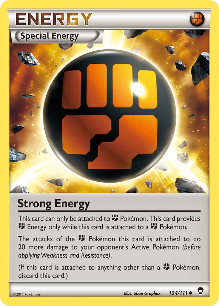 Strong Energy (104/111) [XY: Furious Fists] | Red Riot Games CA