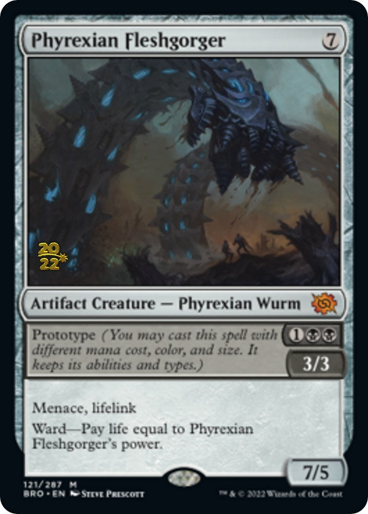 Phyrexian Fleshgorger [The Brothers' War Prerelease Promos] | Red Riot Games CA