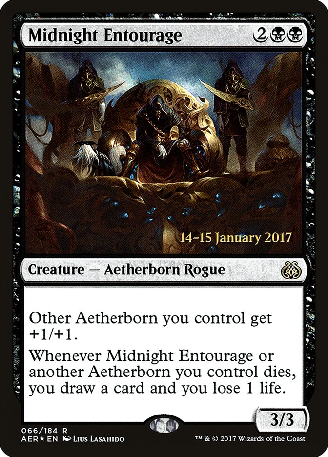 Midnight Entourage [Aether Revolt Prerelease Promos] | Red Riot Games CA