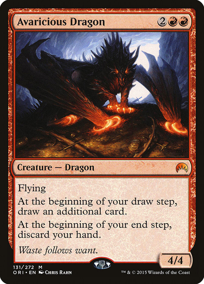 Avaricious Dragon [Magic Origins] | Red Riot Games CA