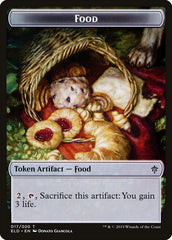 Dwarf // Food (17) Double-Sided Token [Throne of Eldraine Tokens] | Red Riot Games CA