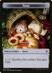 Mouse // Food (17) Double-Sided Token [Throne of Eldraine Tokens] | Red Riot Games CA