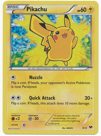 Pikachu (5/12) [McDonald's Promos: 2014 Collection] | Red Riot Games CA