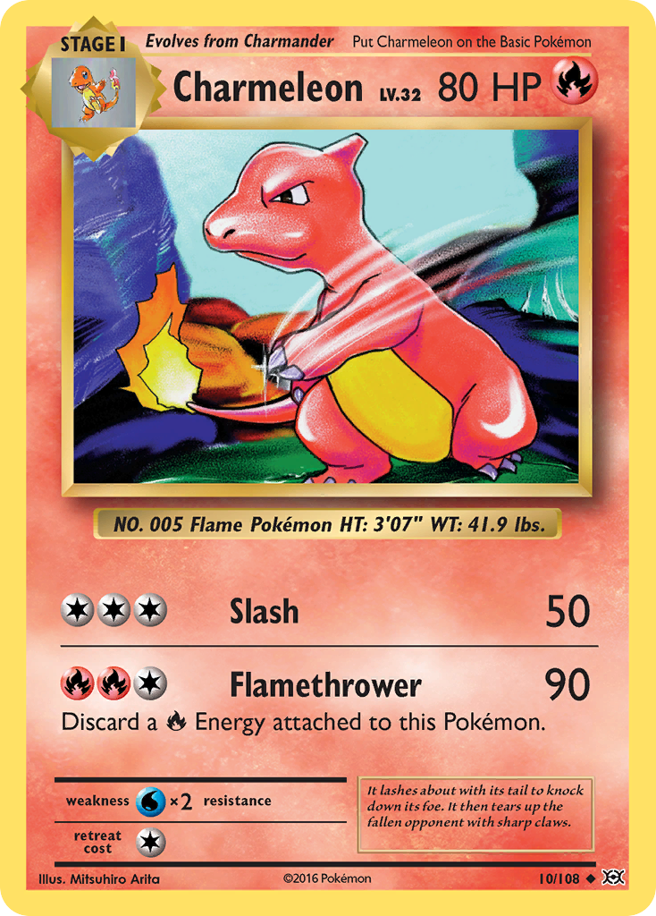 Charmeleon (10/108) [XY: Evolutions] | Red Riot Games CA