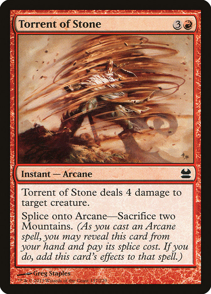 Torrent of Stone [Modern Masters] | Red Riot Games CA