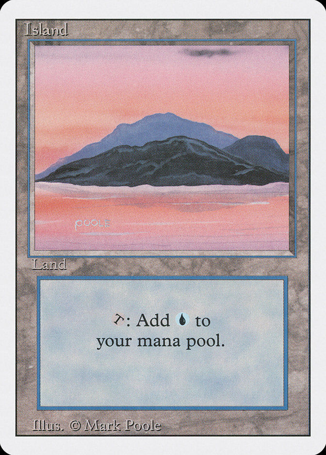 Island (Sunset / Signature on Left) [Revised Edition] | Red Riot Games CA