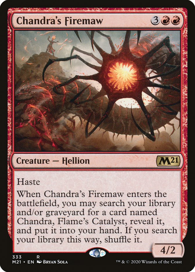 Chandra's Firemaw [Core Set 2021] | Red Riot Games CA