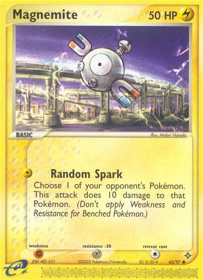 Magnemite (62/97) [EX: Dragon] | Red Riot Games CA