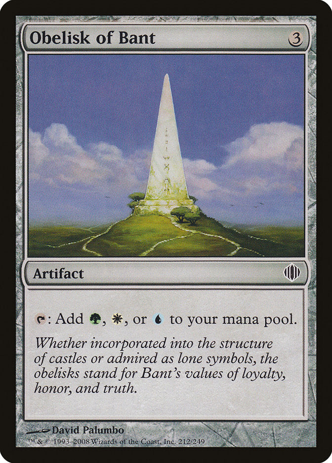 Obelisk of Bant [Shards of Alara] | Red Riot Games CA
