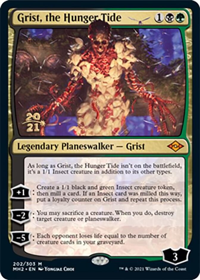 Grist, the Hunger Tide [Modern Horizons 2 Prerelease Promos] | Red Riot Games CA