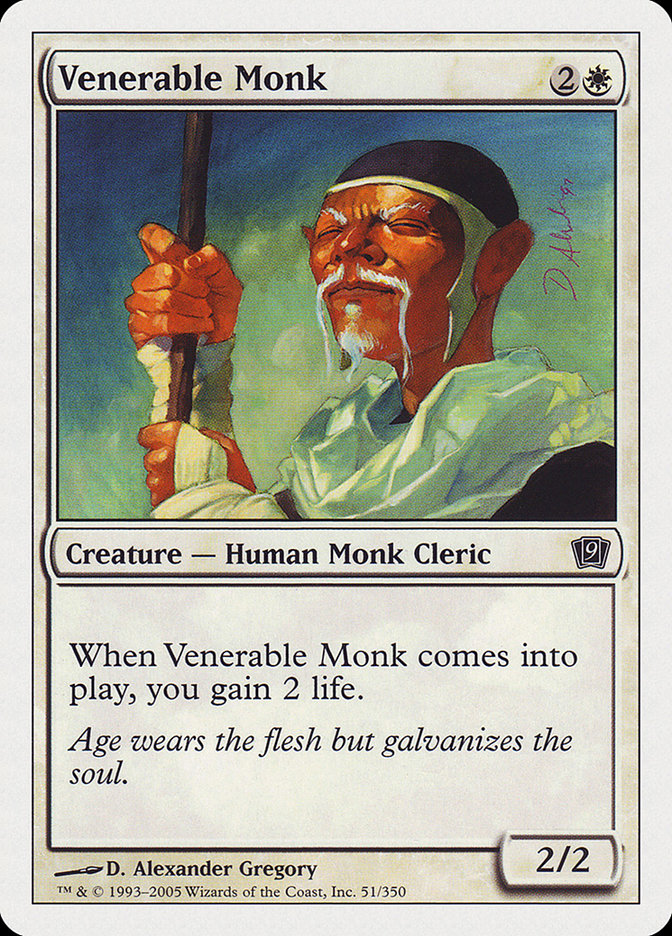 Venerable Monk [Ninth Edition] | Red Riot Games CA