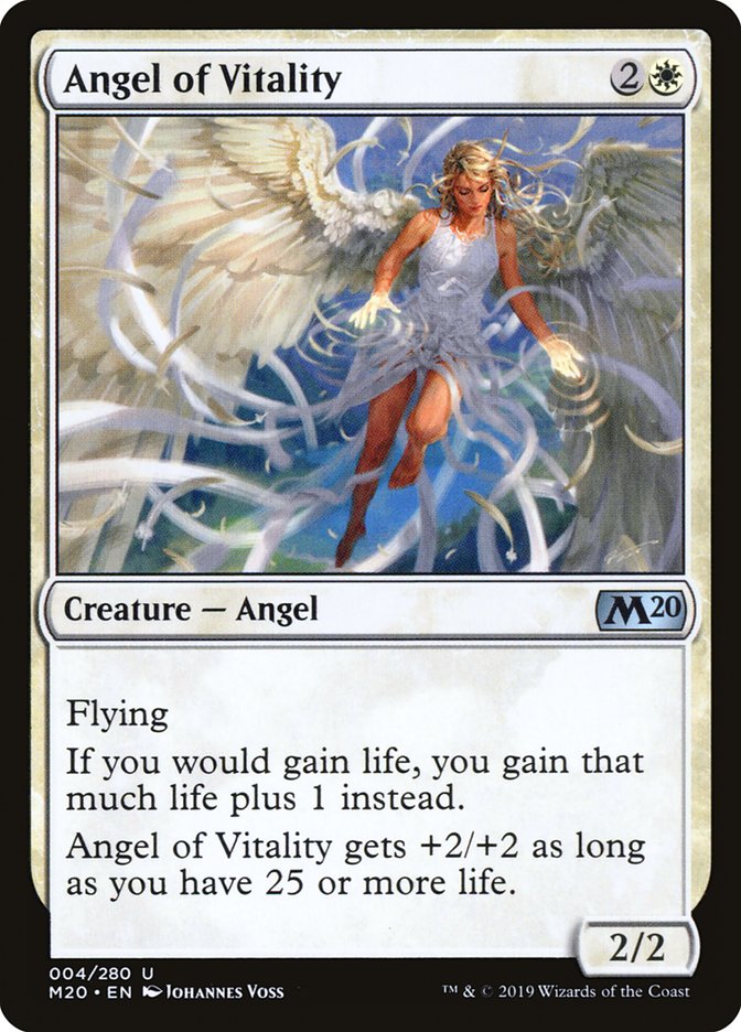 Angel of Vitality [Core Set 2020] | Red Riot Games CA