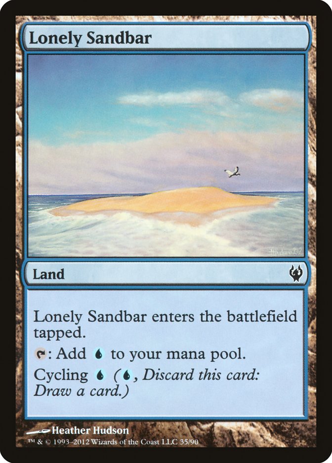 Lonely Sandbar [Duel Decks: Izzet vs. Golgari] | Red Riot Games CA