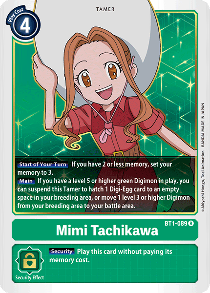 Mimi Tachikawa [BT1-089] [Release Special Booster Ver.1.0] | Red Riot Games CA