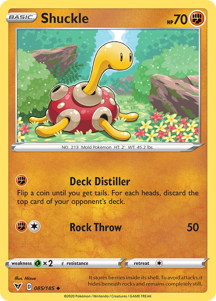 Shuckle (085/185) [Sword & Shield: Vivid Voltage] | Red Riot Games CA