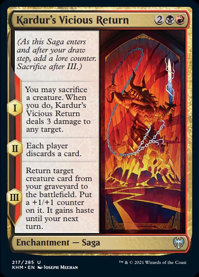 Kardur's Vicious Return [Kaldheim] | Red Riot Games CA