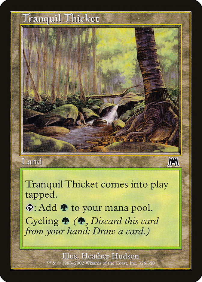 Tranquil Thicket [Onslaught] | Red Riot Games CA