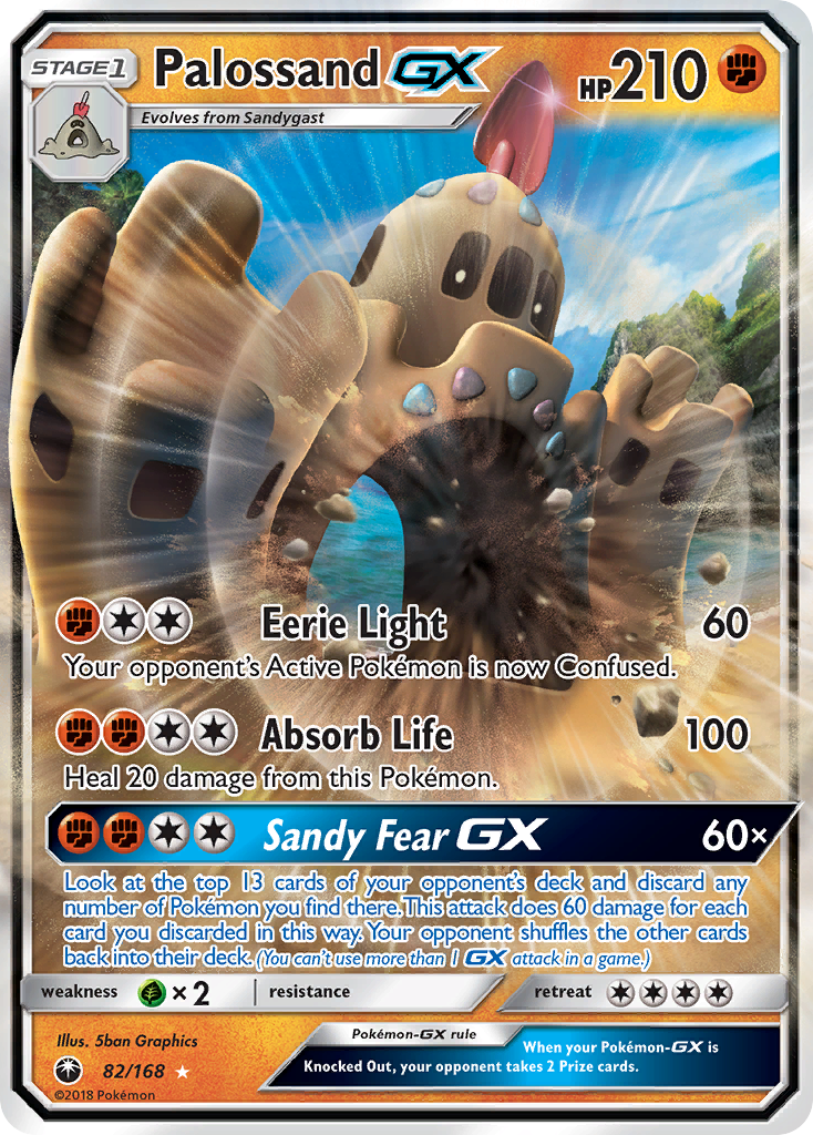 Palossand GX (82/168) [Sun & Moon: Celestial Storm] | Red Riot Games CA
