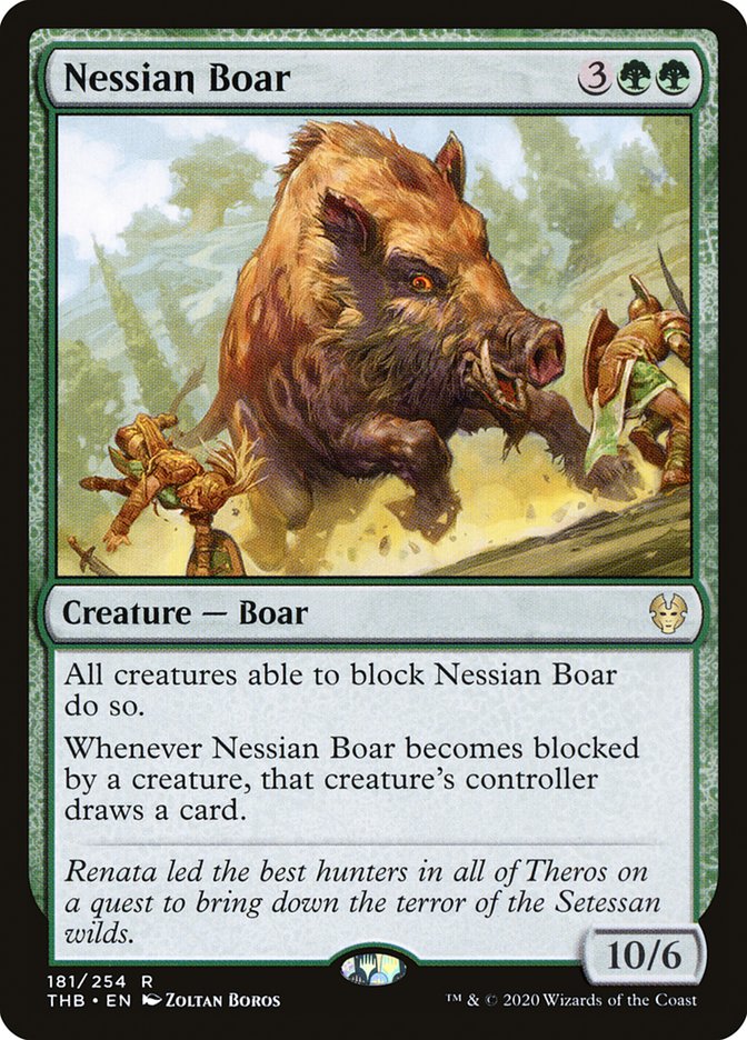 Nessian Boar [Theros Beyond Death] | Red Riot Games CA