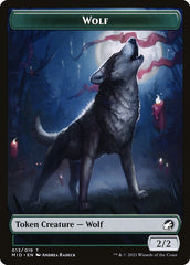 Wolf (013) // Treasure (015) Double-Sided Token [Challenger Decks 2022 Tokens] | Red Riot Games CA