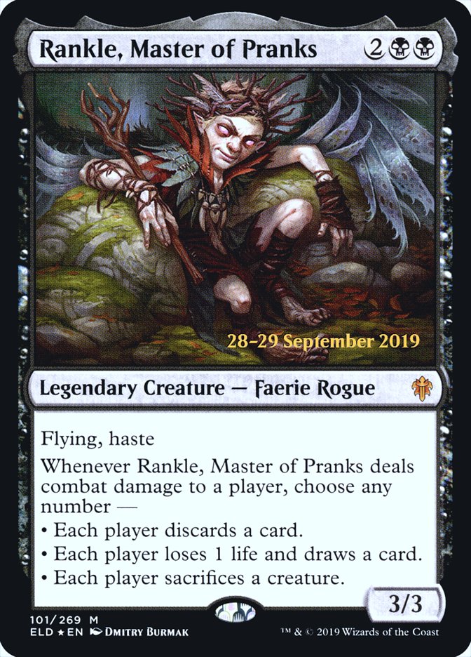 Rankle, Master of Pranks [Throne of Eldraine Prerelease Promos] | Red Riot Games CA