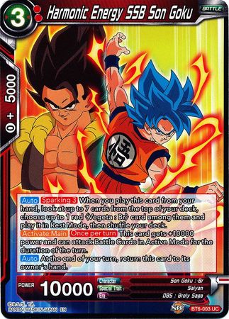 Harmonic Energy SSB Son Goku (BT6-003) [Destroyer Kings] | Red Riot Games CA