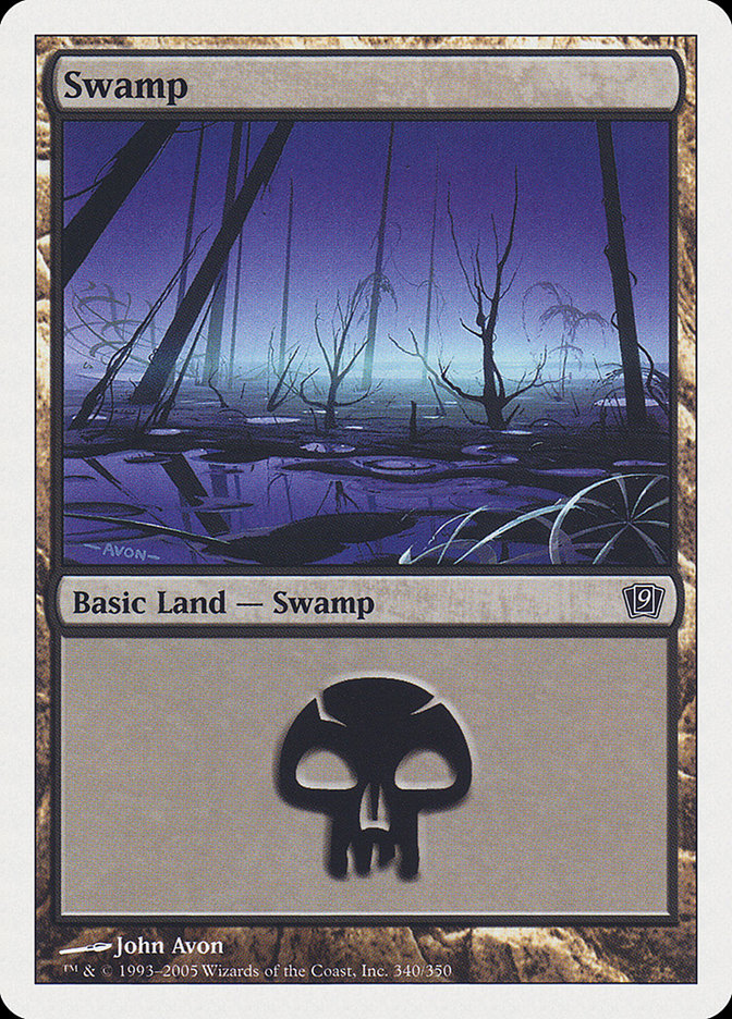Swamp (340) [Ninth Edition] | Red Riot Games CA