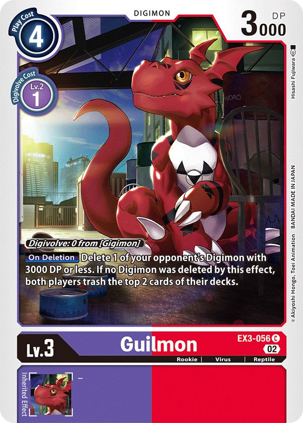 Guilmon [EX3-056] [Draconic Roar] | Red Riot Games CA