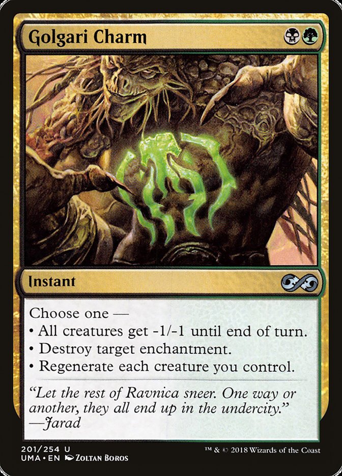 Golgari Charm [Ultimate Masters] | Red Riot Games CA
