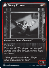Weary Prisoner // Wrathful Jailbreaker [Innistrad: Double Feature] | Red Riot Games CA
