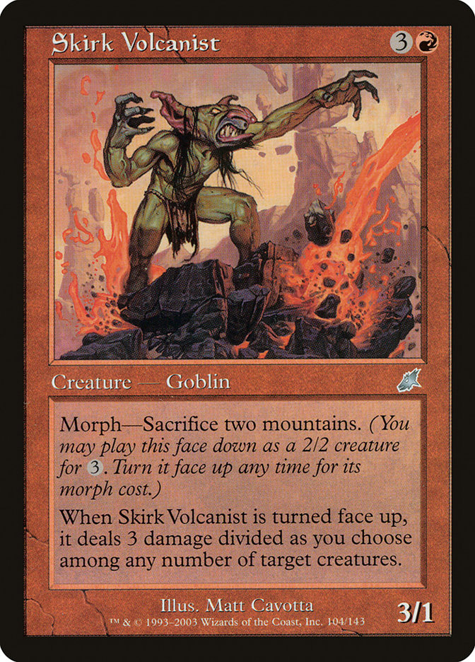 Skirk Volcanist [Scourge] | Red Riot Games CA