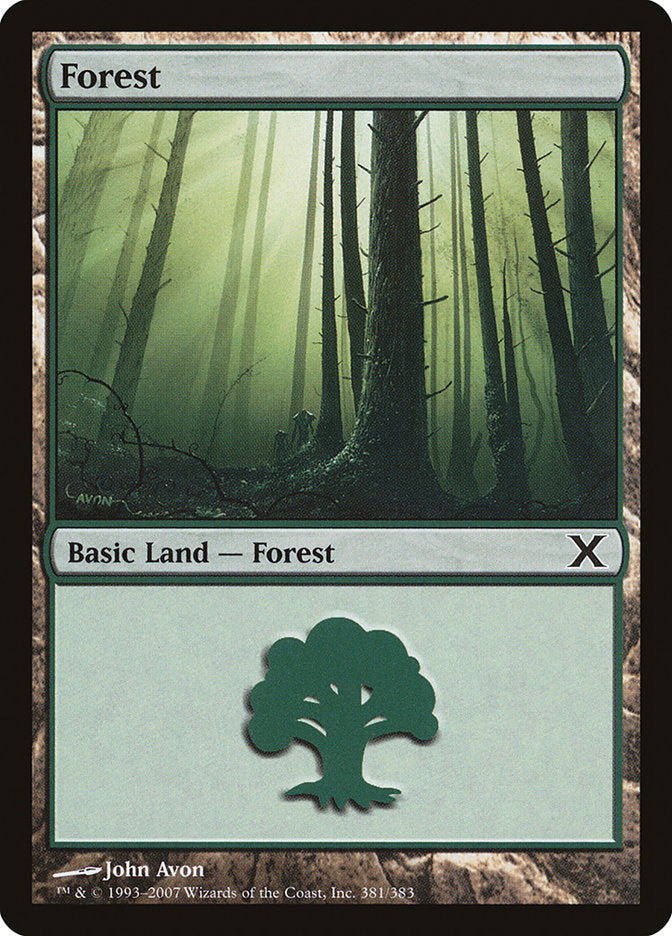 Forest (381) [Tenth Edition] | Red Riot Games CA
