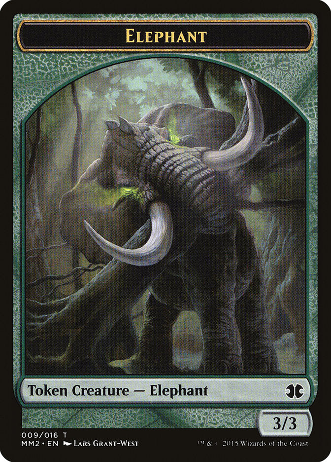 Elephant Token [Modern Masters 2015 Tokens] | Red Riot Games CA