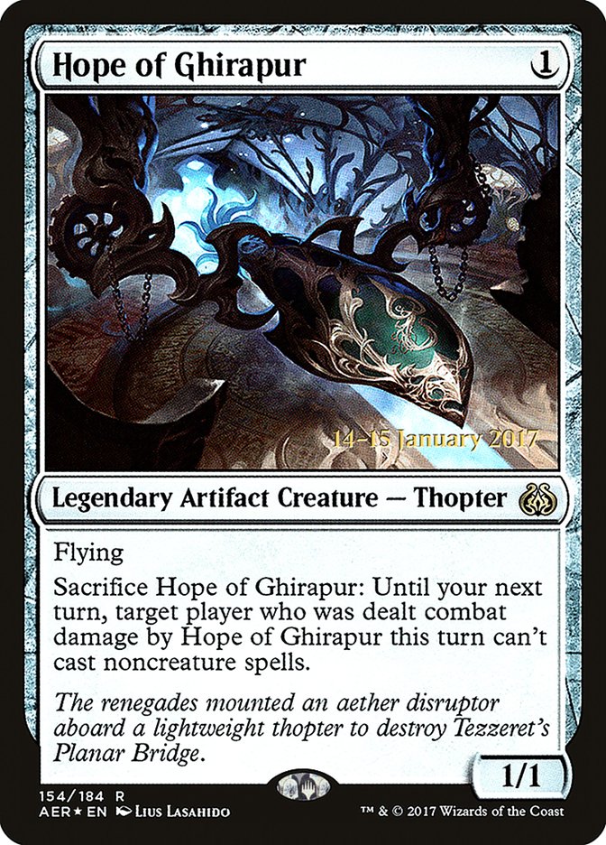 Hope of Ghirapur [Aether Revolt Prerelease Promos] | Red Riot Games CA