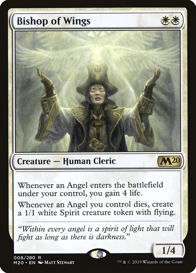 Bishop of Wings [Core Set 2020] | Red Riot Games CA