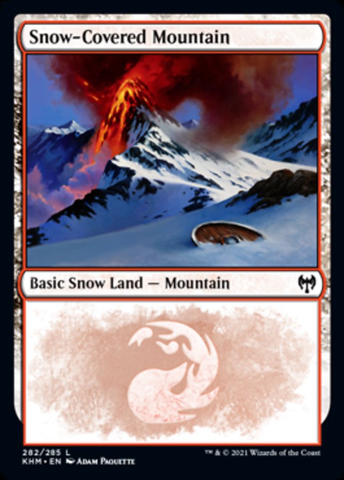 Snow-Covered Mountain (282) [Kaldheim] | Red Riot Games CA