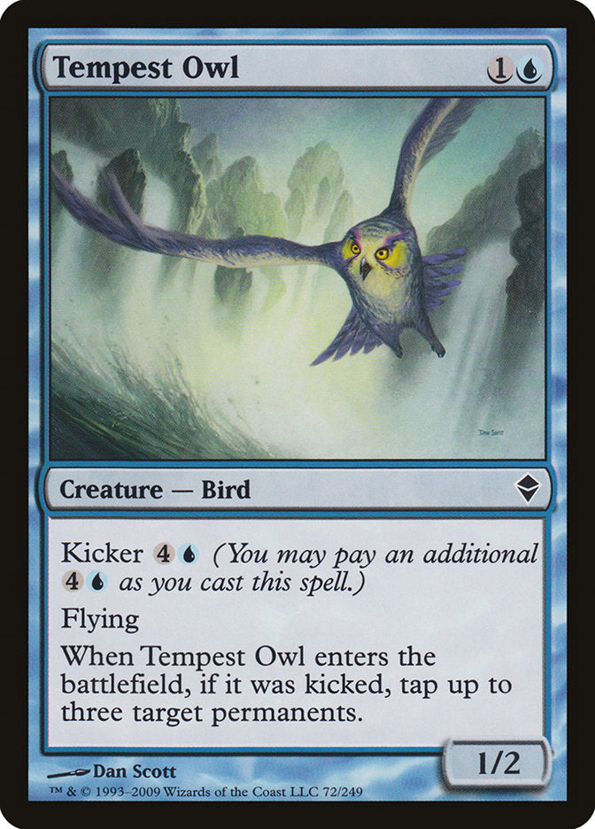 Tempest Owl [Zendikar] | Red Riot Games CA