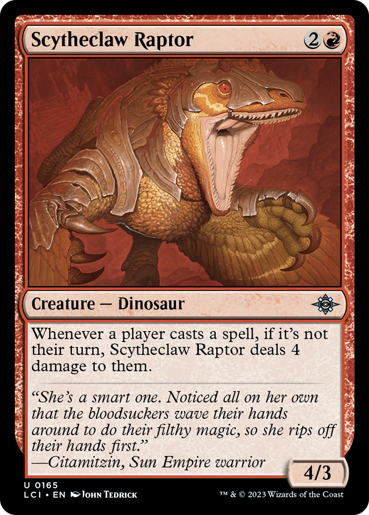 Scytheclaw Raptor [The Lost Caverns of Ixalan] | Red Riot Games CA