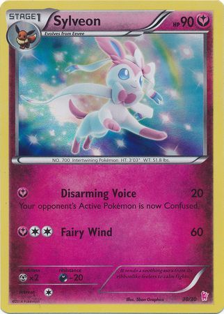 Sylveon (30/30) [XY: Trainer Kit - Sylveon] | Red Riot Games CA